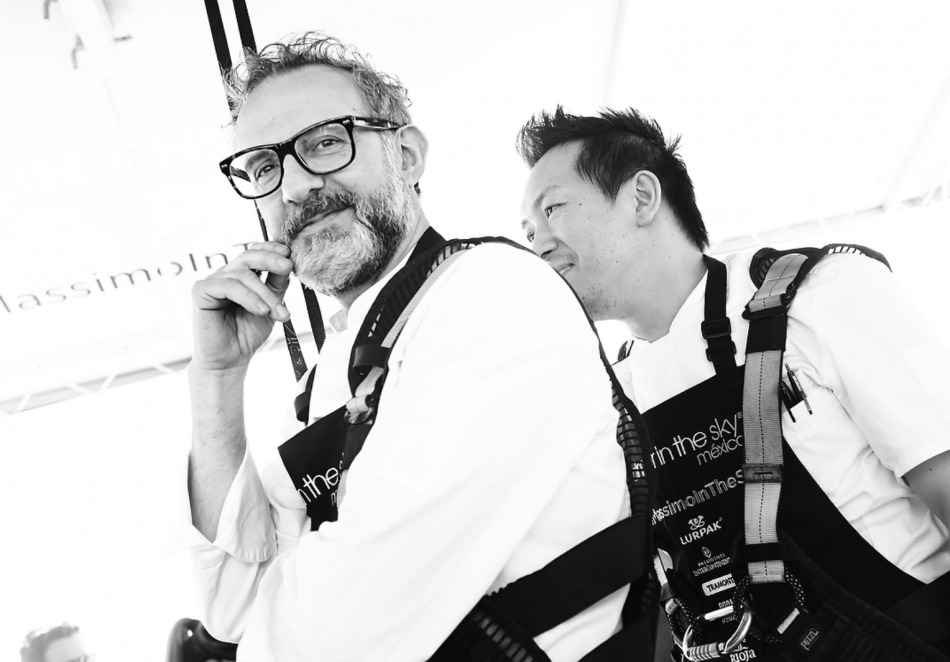 Massimo Bottura en Teotihuacán